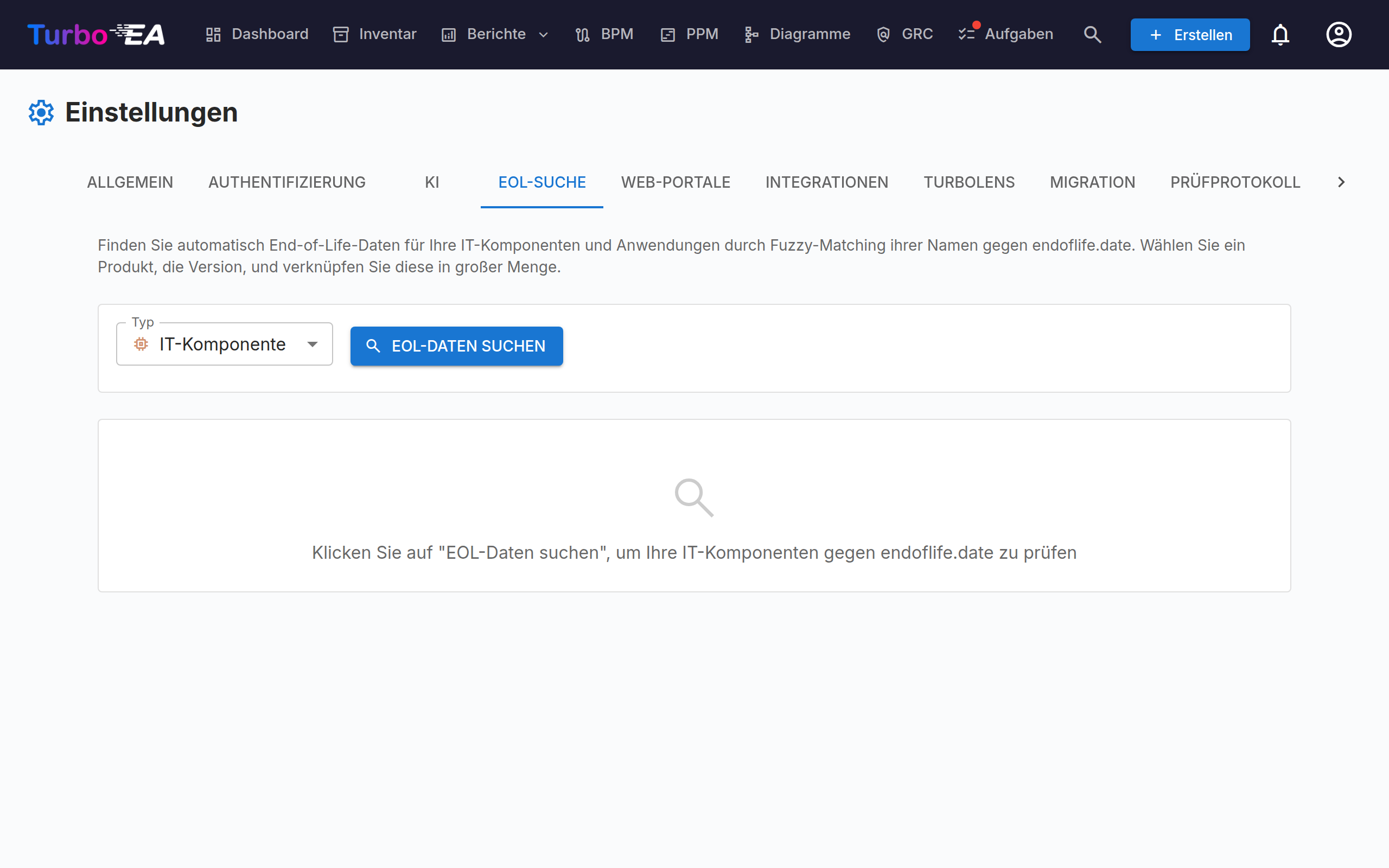 EOL-Administration