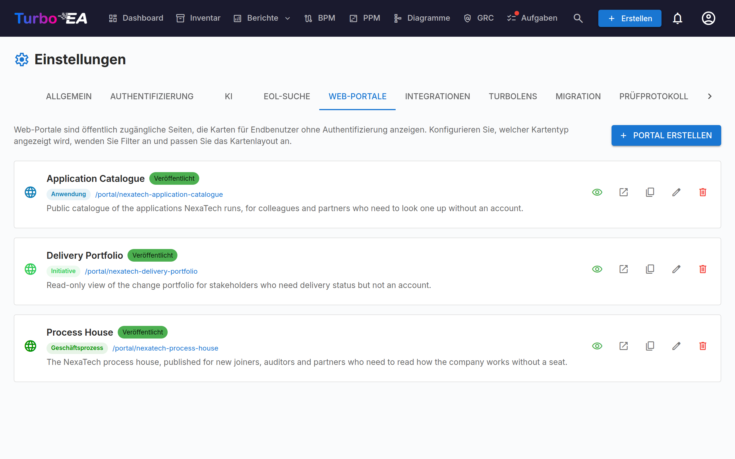 Web-Portale-Administration